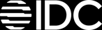 IDC logo white